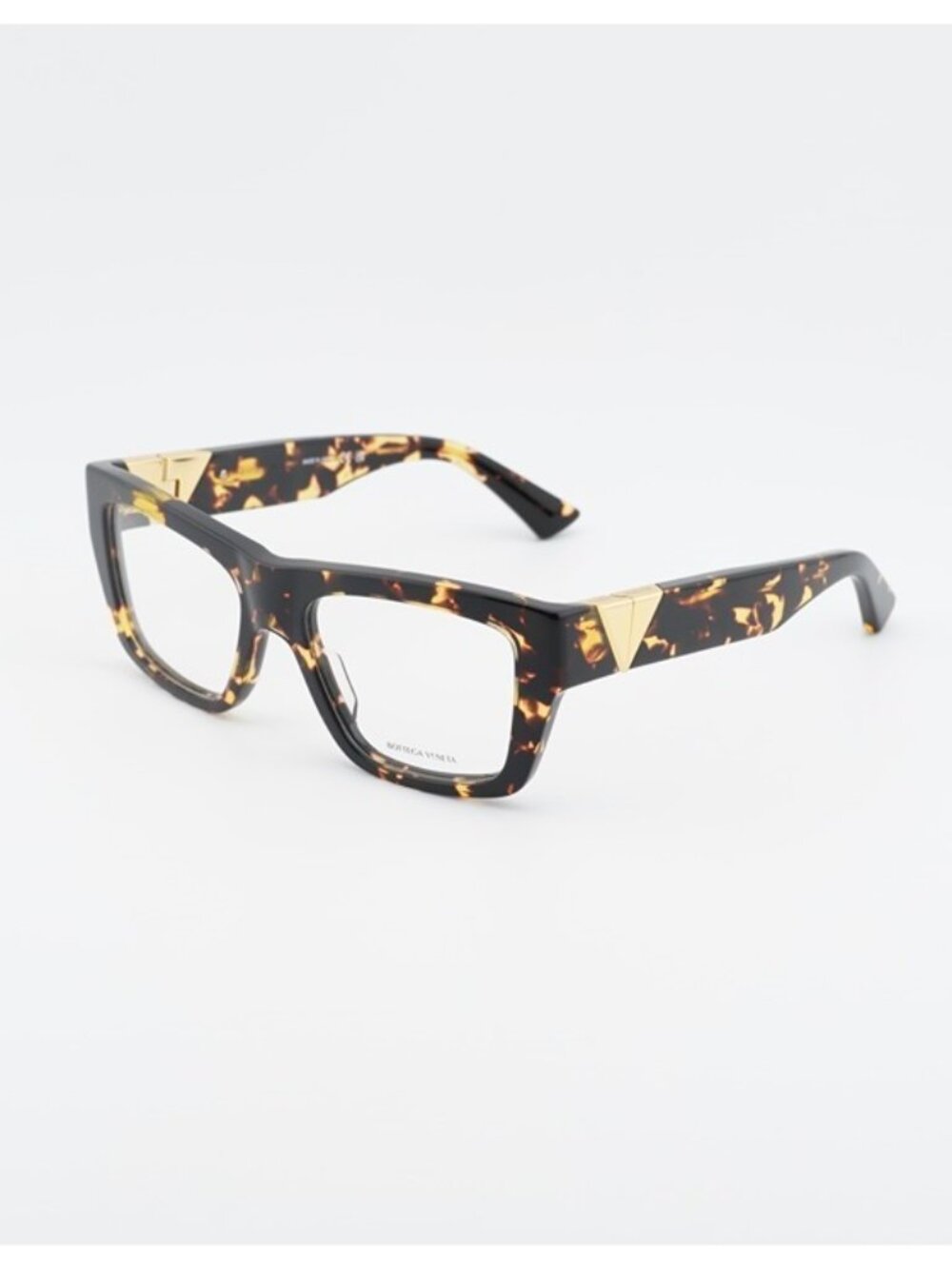 Bottega Veneta BV1180O 002 Eyeglasses Havana 52mm Rectangle Frame